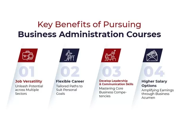 Illustration of a man in red shirt standing behind a pie chart with small human icons on it, symbolizing management and leadership